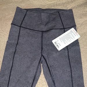 Lululemon fast and free 7/8 tight NWT sz 6